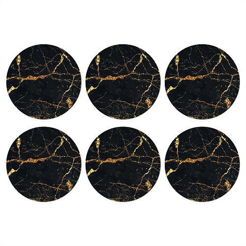 MuchoWow POSAVASOS Lot de 6