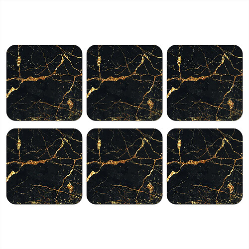 MuchoWow DESSOUS DE VERRE Lot de 6