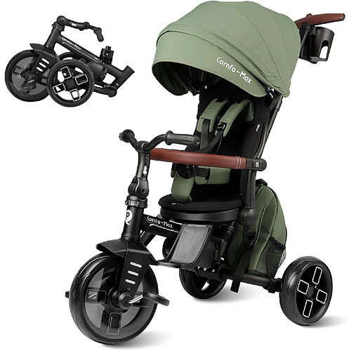 Devessport - Tricycle évolutif Qplay Comfo Max 8 en 1 / 10-72 mois
