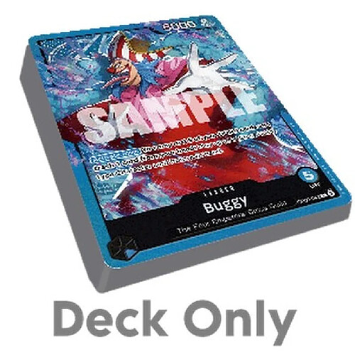 Bandai One Piece Starter Deck: Blue Buggy Deck Pack