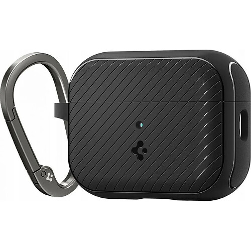 Spigen Mag Armor MagFit Coque Compatible avec Airpods Pro 2eme Génération 2022 - Noir Mat
