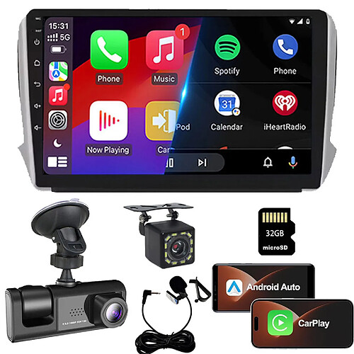 GPS Routier Android 10" VURAHOME WIFI Carplay 2Go+32Go - BZ1015
