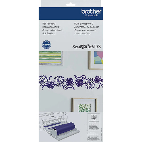 Scan N Cut série SDX Kit chargeur de rouleau 2 - Brother