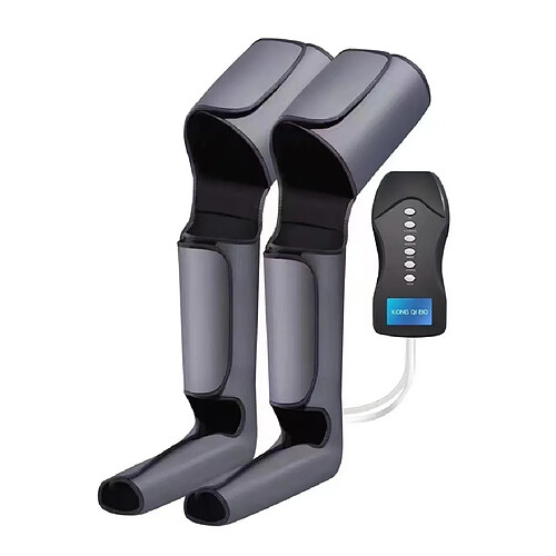 INF Manchons de Massage des Jambes à Air Comprimé - Thérapie Électrique à Domicile Grey