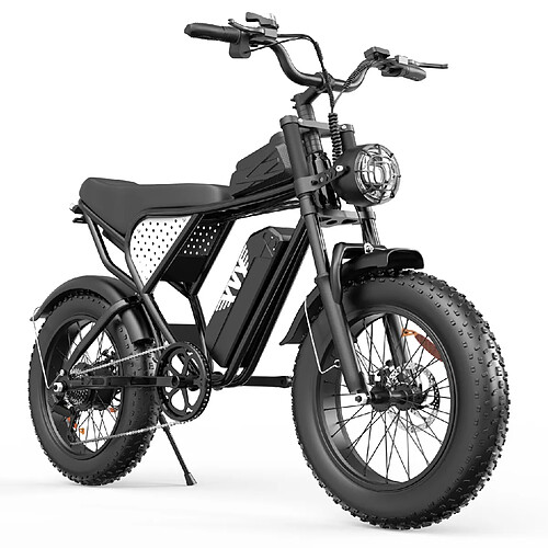 Ridstar Vélo électrique YVY Q20 - Moteur 1500W - Batterie Amovible 15Ah - Autonomie 90 km - Shimano