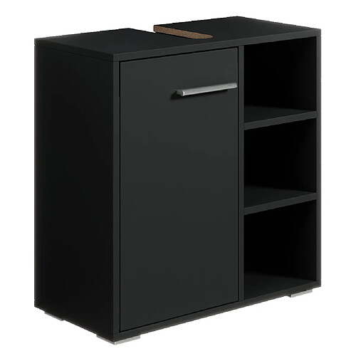 BADPLAATS Meuble sous lavabo Neptune 60 x 28 x 60 cm - Noir mat