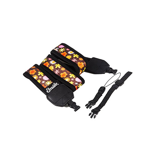 Smile Retro Style - Sangle pour appareil photo reflex (DSLR), hybride et compact