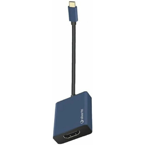 Silver HT SILVERHT - Adaptateur USB-C vers HDMI 4K Logan Bleu marine