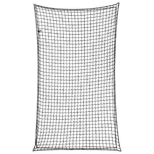 vidaXL Filet pour remorque avec corde élastique noir 2,1x1,25 m PP