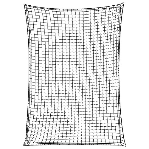 vidaXL Filet pour remorque avec corde élastique noir 3,5x2,5 m PP