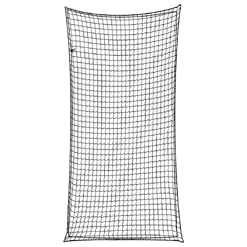 vidaXL Filet pour remorque avec corde élastique noir 4x2 m PP