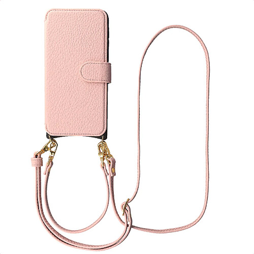 Selencia Étui Riva avec MagSafe et cordon de téléphone pour Samsung Galaxy S26 Ultra - Old Pink