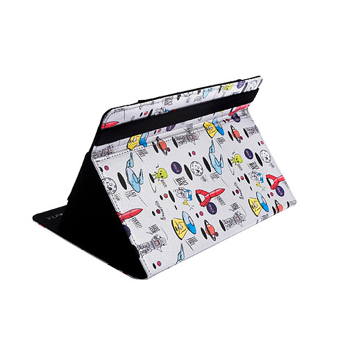 Silver HT étui universel Space Silver Metal 9 à 11 pouces support réglable