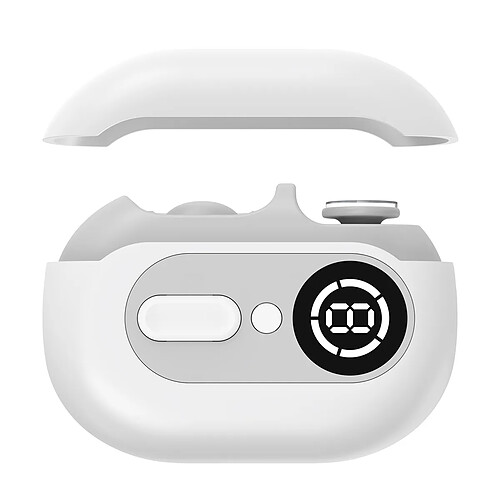 INF Coupe-ongles électrique 4-en-1 : Soin professionnel des ongles avec meulage, polissage et