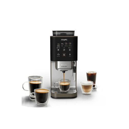 Expresso broyeur Krups SA403BE0 Coffee Crush Expérience Taupe