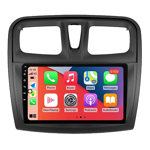 GPS Autoradio VURAHOME® Bluetooth CarPlay Android Auto LKC-GPS-828