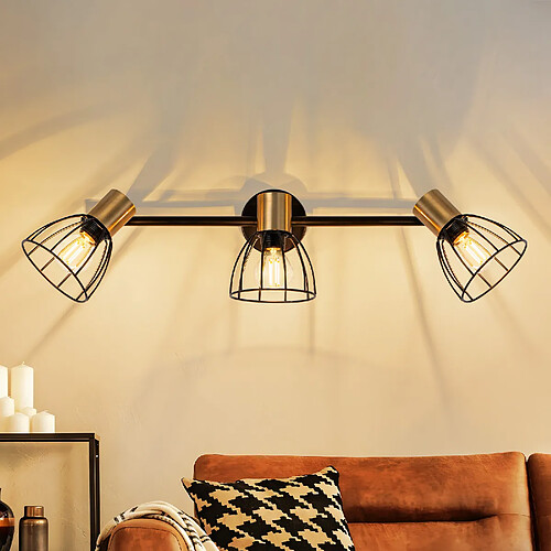 ZMH Applique Murale Intérieur 3 Flammes E14 Lampe De Salon Max.25w