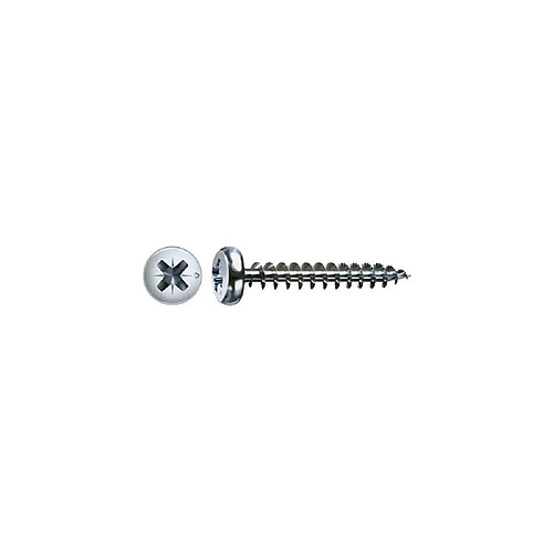 SPAX WIROX Vis à bois 5 x 35 mm PZ2 Tête ronde - Boîte de 500