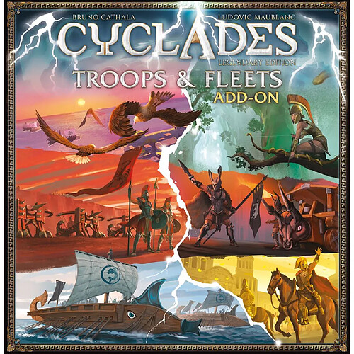 Studio H Cyclades Legendary Edition - Troupes et Flottes