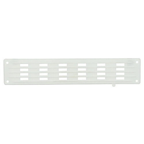 NICOLL PF300 - Grille de ventilation rectangulaire blanche