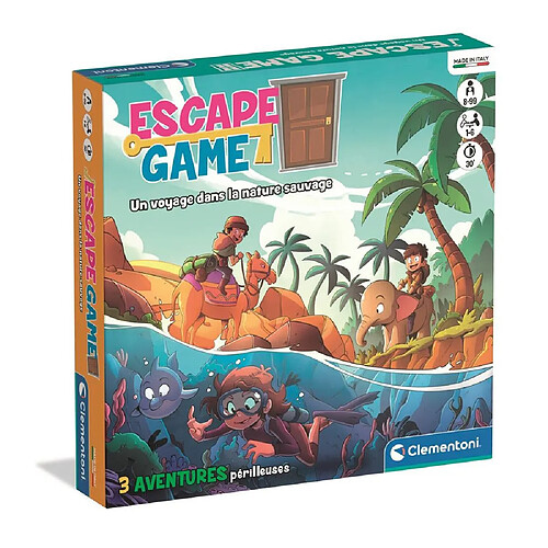 Clementoni Escape Game - Un Voyage Dans La Nature Sauvage