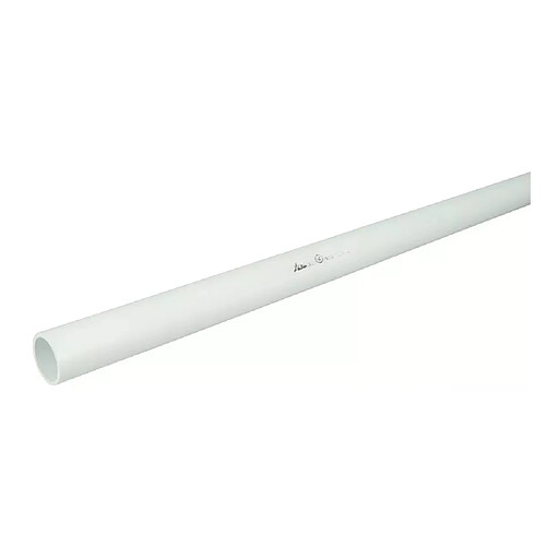 NICOLL Tube d'évacuation lisse blanc 40 mm x 2 m
