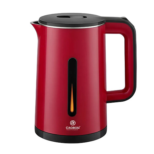 Avizar Bouilloire Électrique 0.6L 1500W avec Arrêt Automatique Noir / Rouge