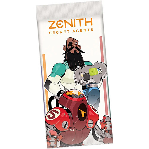 ASMODEE Zenith Secret Agents - Mini-extension - 10 cartes