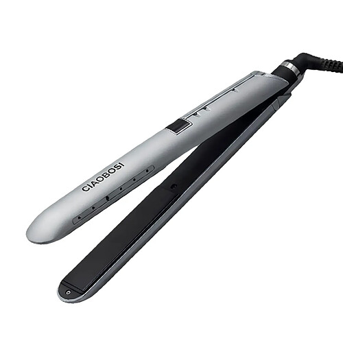 Avizar Fer À Lisser et Boucler 25mm avec Chauffe Rapide PTC 35W Céramique Gris
