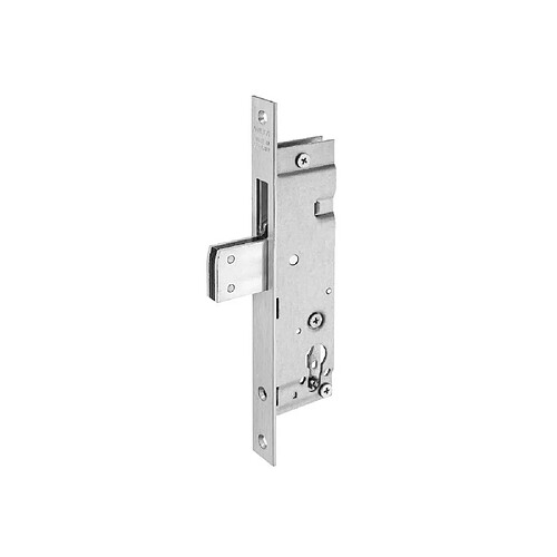 WILKA 1435 - Serrure à bascule 25 mm - Inox satiné