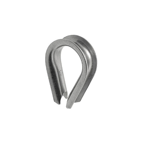 ACTON 6498316 - Cosse coeur A4 16 mm - Gris argent
