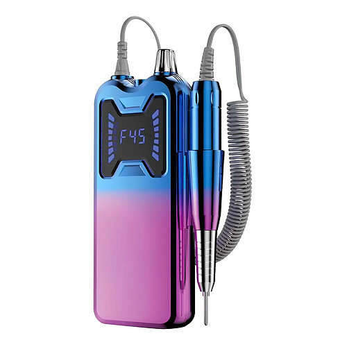 Avizar Ponceuse à Ongles Rechargeable 36W avec Vitesse Variable et Affichage LED