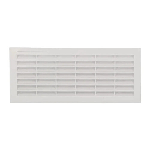 NICOLL 1B111 - Grille de ventilation rectangulaire 108 x 254 mm - Blanc