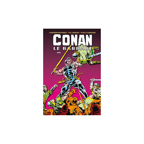Conan le Barbare L’intégrale 1987 Tome 21 - Relié