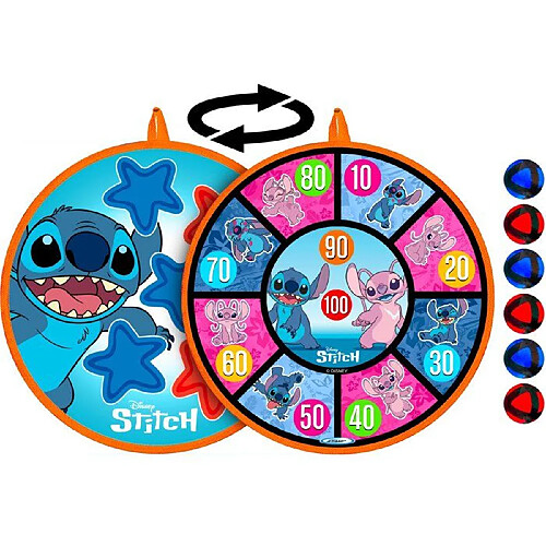Disney Cible fléchettes Stitch - 6 fléchettes