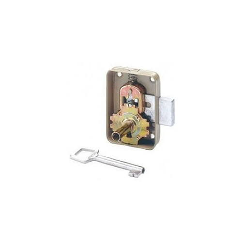 VACHETTE Paris serrure à encastrer gauche 60x70 mm - cylindre 27 mm