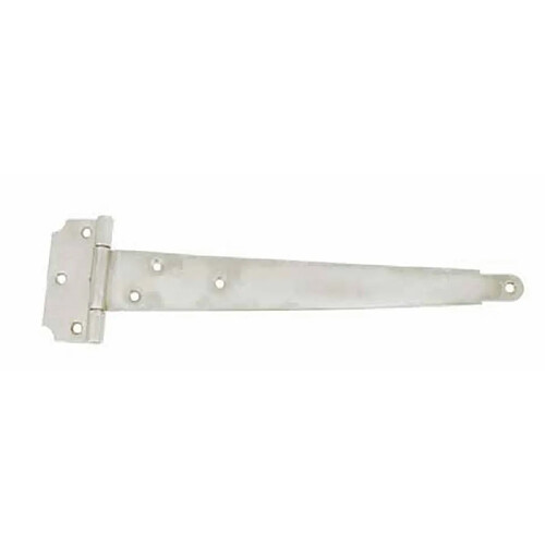 JARDINIER MASSARD Charnière anglaise zinguée blanche 120 mm