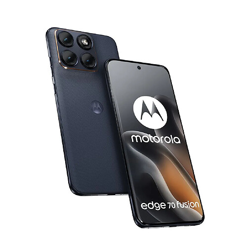 Motorola Edge 70 Fusion 5G 256 Go - Silhouette noir