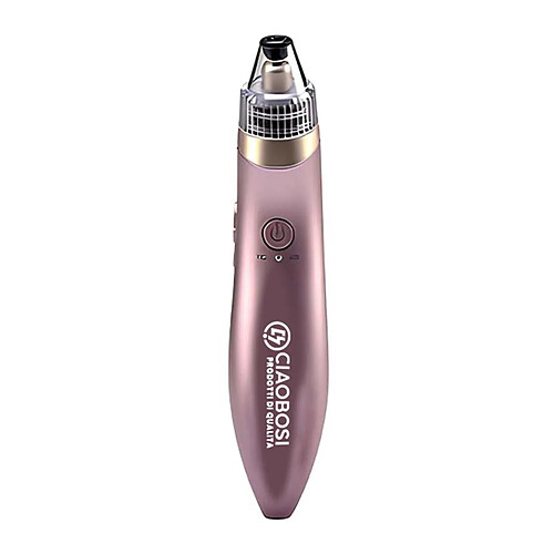 Avizar Aspirateur de Points Noirs Rechargeable pour Visage avec 4 Embouts Rose gold