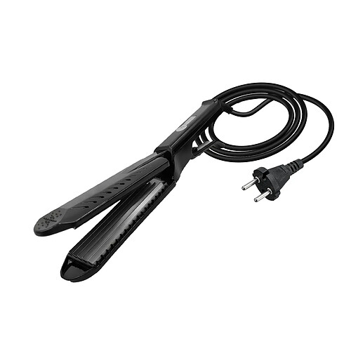 Avizar Fer À Lisser 45W Effet Wavy avec Chauffe Rapide pour Ondulations Noir