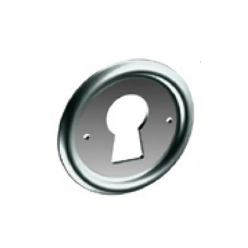 MONIN 770090 - Entrée de clé ronde - Gris foncé