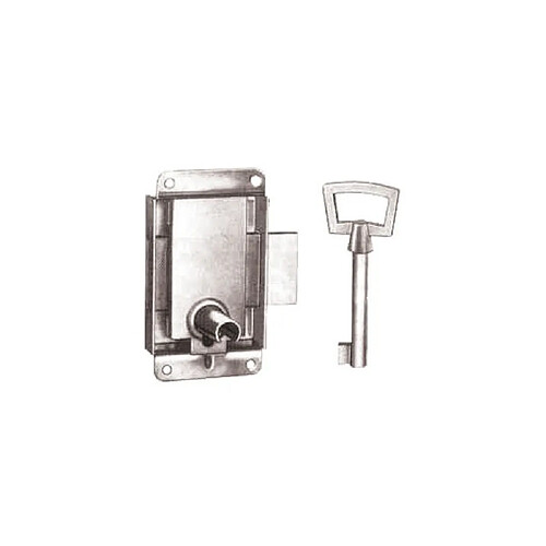 VACHETTE 11222000 Serrure à pattes 881 zinguée 50 mm