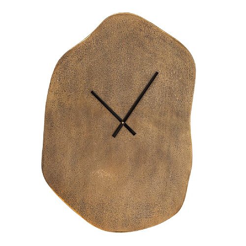 Table passion Horloge murale métal - Or