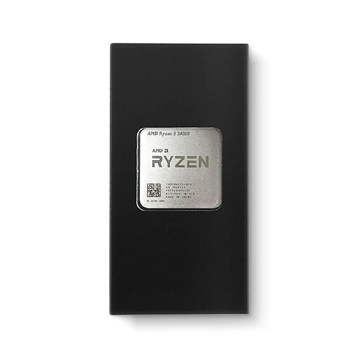 AMD Ryzen5 3400G AM4 12NM 3.7/4.2GHz Has integrated graphics card No fan-Tray