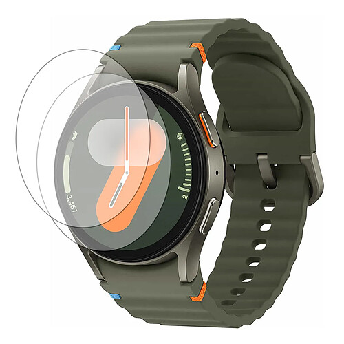 Lot de 2 verres trempé pour Samsung Galaxy Watch 7 40mm - Film de protection- Visiodirect