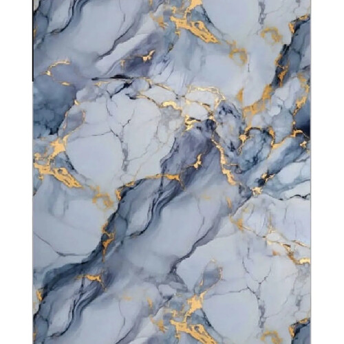 PROTOCOLE HOME Panneaux muraux effet marbre Nordic Blue 122x260 cm