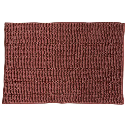 Guy Levasseur Tapis de bain chenille 50x70 uni rose 50x70cm