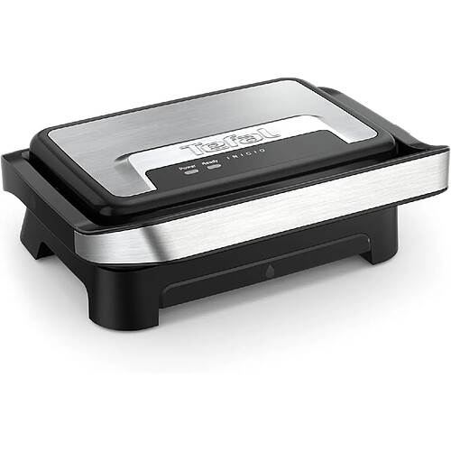 Tefal Gril Panini Noir 1000W 2-en-1 Compact
