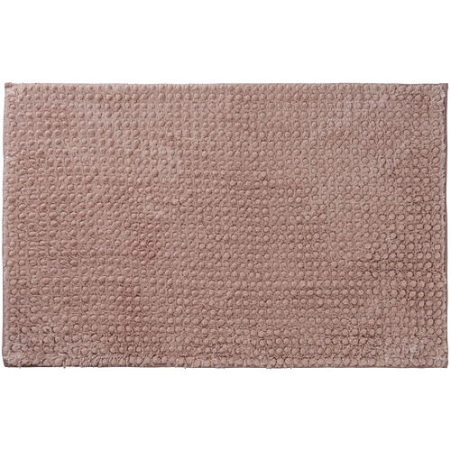 Guy Levasseur Tapis de bain chenille 50x80 en polyester uni rose 50x80cm