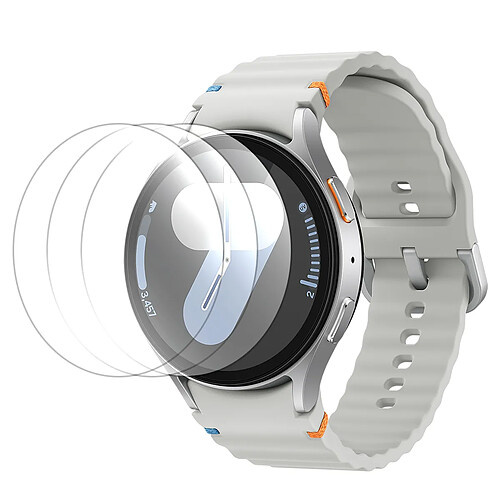 Lot de 3 verres trempé pour Samsung Galaxy Watch 7 44mm - Film de protection- Visiodirect